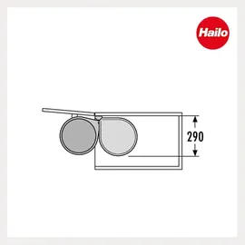 HAILO AS Mono 15 l weiß