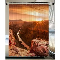 Sanilo Duschvorhang, Polyester, Grand Canyon - braun