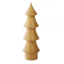 Lambert Picea Deko-Baum, Buche massiv H 28 cm, D 10 cm