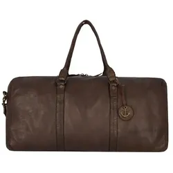 Harbour 2nd Cool Casual Jan Weekender Reisetasche Leder 53 cm chocolate brown