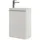 Bernstein Waschtischunterschrank Bernstein Lavoa 40 Cm Mit Waschbecken - Badmöbelfarbe Weiß Matt, Waschbecken Weiß, Griff Chrom
