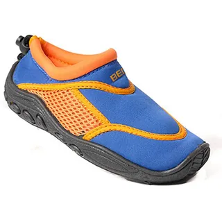 Beco Badeschuhe / Surfschuhe für Kinder blau/orange 24