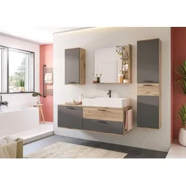 xonox.home Spiegel Mason Nox Oak Nachbildung/basaltfarbig