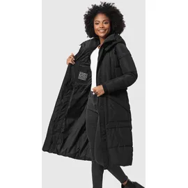 Marikoo Winterjacke "Ayumii", Damen, Gr. XL, schwarz, Obermaterial: 100% Polyester; Futter: 100% Polyester; Wattierung: 100% Polyester; Ärmelfutter: 100% Polyester, Jacken, mit hohem Stehkragen