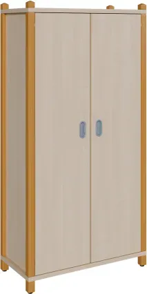 Stollen-Schrank mit 2 Türen in voller Höhe