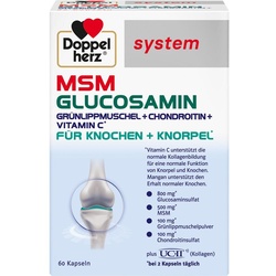 Doppelherz Msm Glucosamin System 60 ST