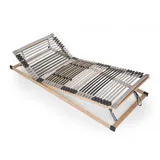 Möbel-Eins Lattenrost, verstellbar, Bettrost Lattenrahmen 100x200 AMETHYST 7-Zonen 44 Leisten