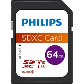 Philips SDXC 64GB Class 10 UHS-I