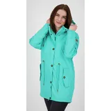 Regenmantel ANKERGLUT "Friesennerz ankergluttraum WMN", Damen, Gr. 40/42 (M), blau (türkis), Web, Obermaterial: 100% Polyurethan. Futter: 100% Polyester, ca. Mitte Oberschenkel, mit Druckknopf, Mäntel, auch in Großen Größen erhältlich