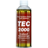 TEC 2000 Motorreiniger - Diesel System Cleaner Tank Additiv 375ml - Kraftstoff Systemreiniger Diesel Zusatz - Reduzierung der Abgasemissionen - Dieselreiniger