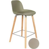 ZUIVER Albert Kuip Barhocker 65 cm Taupe