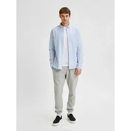 Selected Langarmhemd Blau M
