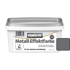 Primaster Metall-Effektfarbe Silber 1 l