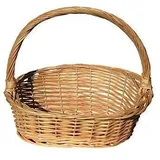 KretaNatura Geschenkkorb, Weidenkorb, Präsentkorb,klein, 32x28x29 cm