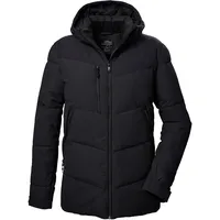 KILLTEC Herren Steppjacke/Funktionsjacke in Daunenoptik mit Kapuze KOW 306 MN QLTD JCKT, schwarz, 3XL,