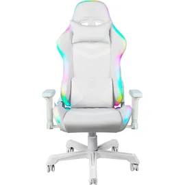 deltaco GAM-080 RGB Gaming Chair weiß