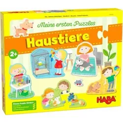 HABA 305470 Meine ersten Puzzles – Haustiere