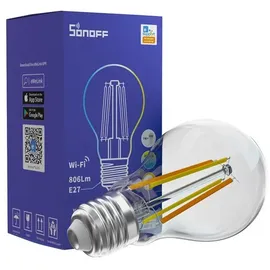 Sonoff B02-F-A60, Smart LED-Filamentlampe, warm-weiß, E27