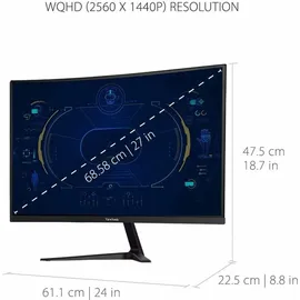 ViewSonic VX2718-2KPC-MHD 27"