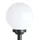 EGLO Kugelleuchte Kunststoff Ø 20 cm 1 x 0,2 Watt schwarz/weiß