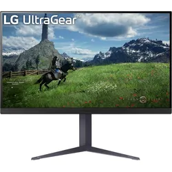 LG Gaming-LED-Monitor »32GS85QX«, 80 cm/32 Zoll, 2560 x 1440 px, WQHD, 1 ms Reaktionszeit, 180 Hz LG grau