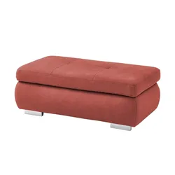 Kollektion Kraft XXL- Hocker, aufklappbar  Affair ¦ rot ¦ Maße (cm): B: 129 H: 47 T: 64