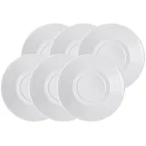 Villeroy & Boch Cellini Kaffee- / Teeuntertasse 6er Set weiß