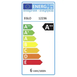 EGLO Connect LED Leuchtmittel-Z ST64 Edisonform E27 6 W Smart connect Z