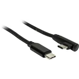 Inter-Tech USB-C auf USB-C 1 m Schwarz