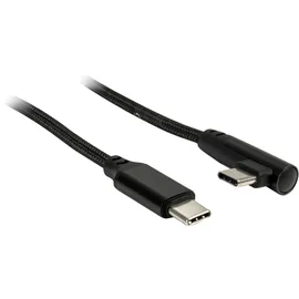 Inter-Tech USB-C auf USB-C 1 m Schwarz