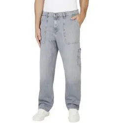 Pepe Jeans für Herren. PM208208 Jeans in lockerer Passform Work grey (32/30), Lässig, Grau, Baumwolle, Denim, Nachhaltig