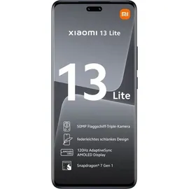 Xiaomi 13 Lite 8 GB RAM 256 GB black