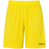 Uhlsport Center II Shorts ohne Innenslip limonengelb/schwarz S