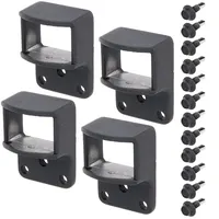 GAH Alberts Zaun-Set Aluminium anthrazit