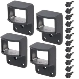 GAH Alberts Zaun-Set Aluminium anthrazit