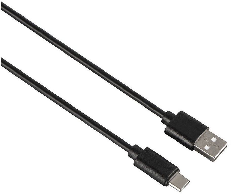 Hama HAMA USB-C-Kabel, USB-C-Stecker - USB-A-Stecker, USB 2.0, 0,90 m USB-Kabel