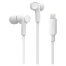 Belkin ROCKSTAR Kopfhörer Weiß Lightning