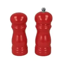 Metaltex Rubberwood Gewürzmühle rot