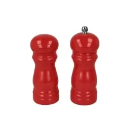 Metaltex Rubberwood Gewürzmühle rot