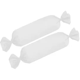 Traumschlaf Edel-Linon Unifarben Weiß 26 x 79 cm + 26 x 79 cm