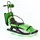 KHW Schlitten / Rodel KHW Snow Comfort für Personen mit Handycap - Grün