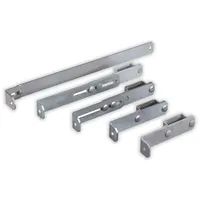 Hailo Professional Hailo Wandhalter für Steigleitern Typ ALO 72,25mm Holm Edelstahl/Stahl 300-430mm, verstellbar