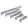 Hailo Professional Hailo Wandhalter für Steigleitern Typ ALO 72,25mm Holm Edelstahl/Stahl 300-430mm, verstellbar