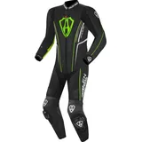 Arlen Ness Losail 1-Teiler Lederkombi, schwarz-grün, Größe 58 für Männer