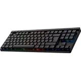 Logitech G515 LIGHTSPEED TKL Tactile, Gaming Tastatur, Mechanisch, Sonstiges, kabellos, Black