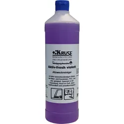 Allzweckreiniger Kruse Aktiv-fresh violett 1 L angenehm frischer Duft, schnell wirkender Aktivreiniger