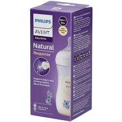 Philips Avent Natural Response Babyflasche mit natürlicher Reaktion 260 ml Scy903/67