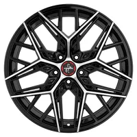 Keskin Tuning Keskin KT25 Black Front Polish 8.5x20 ET 35 5/114.3 Alufelge schwarz
