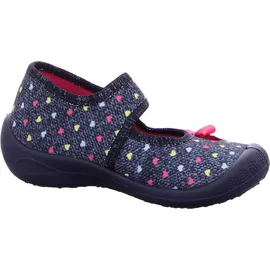 Beck Mädchen Little Loop Hausschuh, Blau, 25 EU