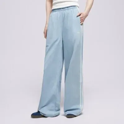 ADIDAS HOSE DENIM WIDE LEG - Blau - 40